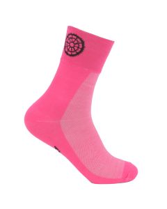 BigRing-Cycling Tall Socks Pink