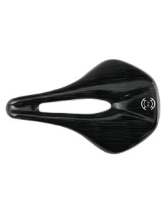 Bicycle Saddle Full Carbon Customized Big Ring Zig Zag Black