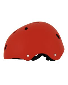 Helmet - Urban lid - Cool matte Red. Big ring-Cycling