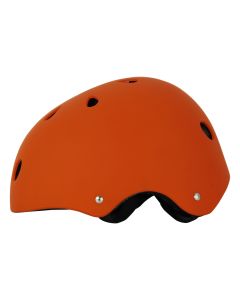 Helmet - Urban-lid - Cool Matte Orange.  Big Ring-Cycling