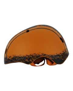 Helmet - Classic Racer - Club Racer Orange. Big Ring-Cycling