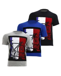 The Big Ring Mens T-Shirt France (BR1025)