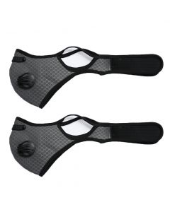 2 PACK - X-Band Face Sport Mask - Grey