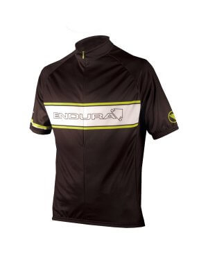 JERSEY S/S Endura Logo : Black - L