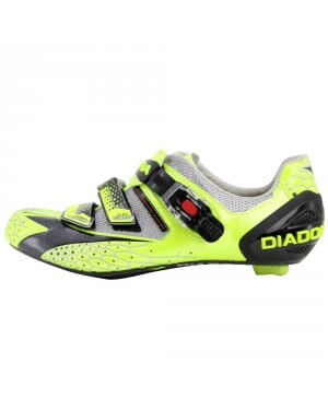 Diadora Jet Racer Shoes - Fluro Yellow - Mens