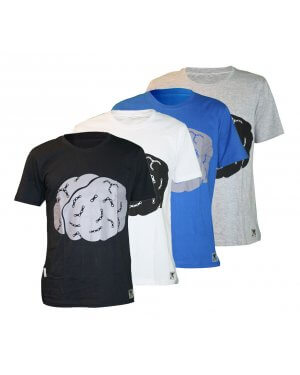 The Big Ring Mens T-Shirt CycleBrain (BR1018)