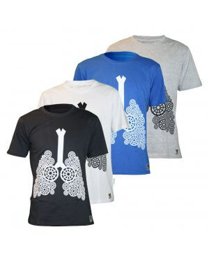 The Big Ring Mens T-Shirt Vascular (BR1020)