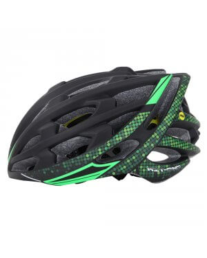 Road Helmet - Green Machine.  Big Ring-Cycling
