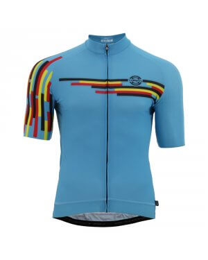 Jersey S/S Belgium Blue