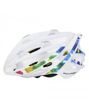 Road Helmet - Big Ring Colourful Triangle.  Big Ring-Cycling