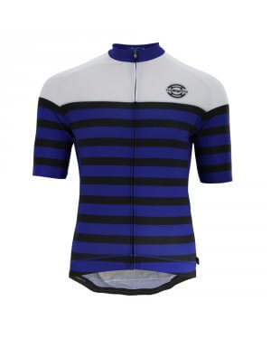 Jersey S/S Bands Black/Navy