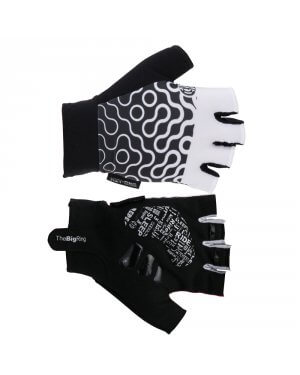 Glove Big Ring Chaindrive White/Black