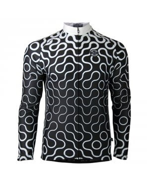 Jacket L/S Big Ring Chaindrive White/Black