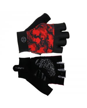 Glove Big Ring Red Camo