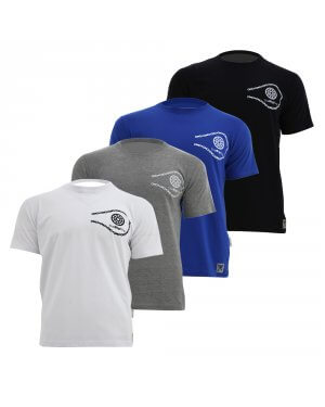 The Big Ring Mens T-Shirt Chain Crest (BR10171) 