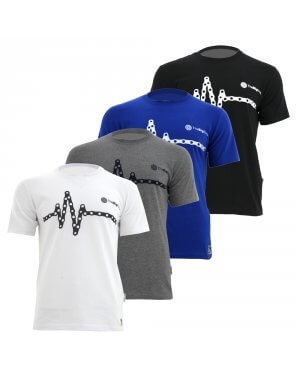 The Big Ring Mens T-Shirt Chain Beat (BR1002)