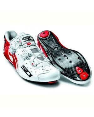 SIDI Wire Carbon Shoe - Mens - White/Red